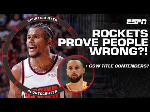 Did the Rockets change their playoff expectations?! + Are the Warriors title contenders? | SC