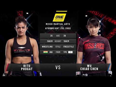 Ritu Phogat vs. Wu Chiao Chen | Full Fight Replay