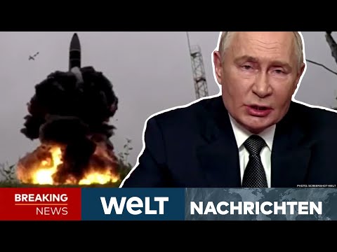 UKRAINE-KRIEG: USA schlagen Alarm! Putin will erneut Super-Rakete abfeuern! Ziel unbekannt! | LIVE