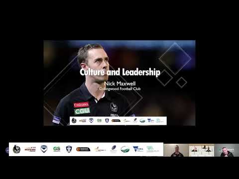 Team Culture &amp; Leadership: Nick Maxwell, Collingwood AFL