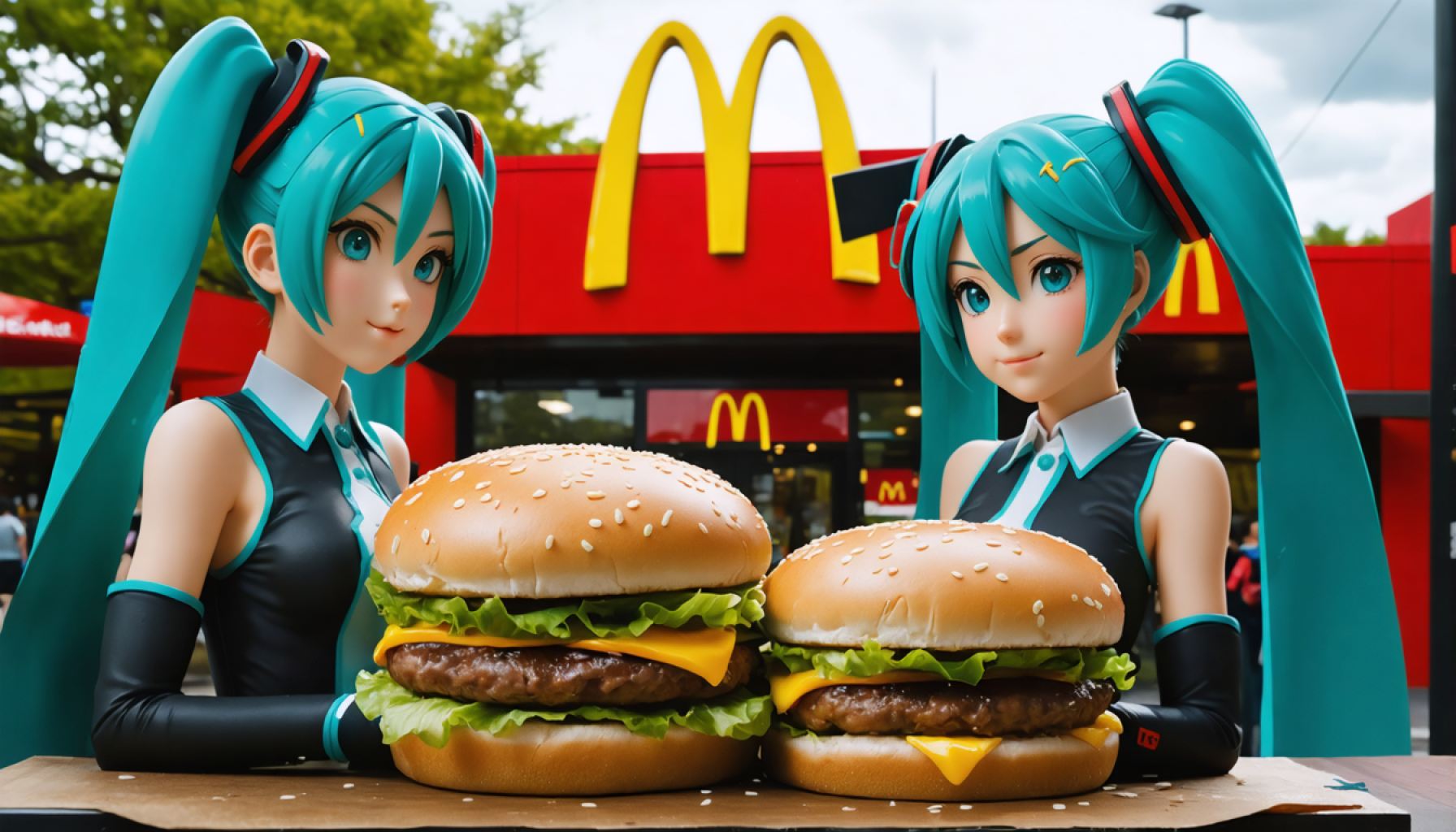 McDonald's oživuje nadčasový súboj "Macku vs. Makudo" s chytľavou melódiou Hatsune Miku