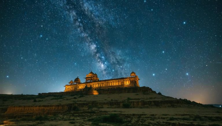 As escapadas celestiais ocultas da Índia: descubra os melhores locais para aventuras de observação de estrelas.